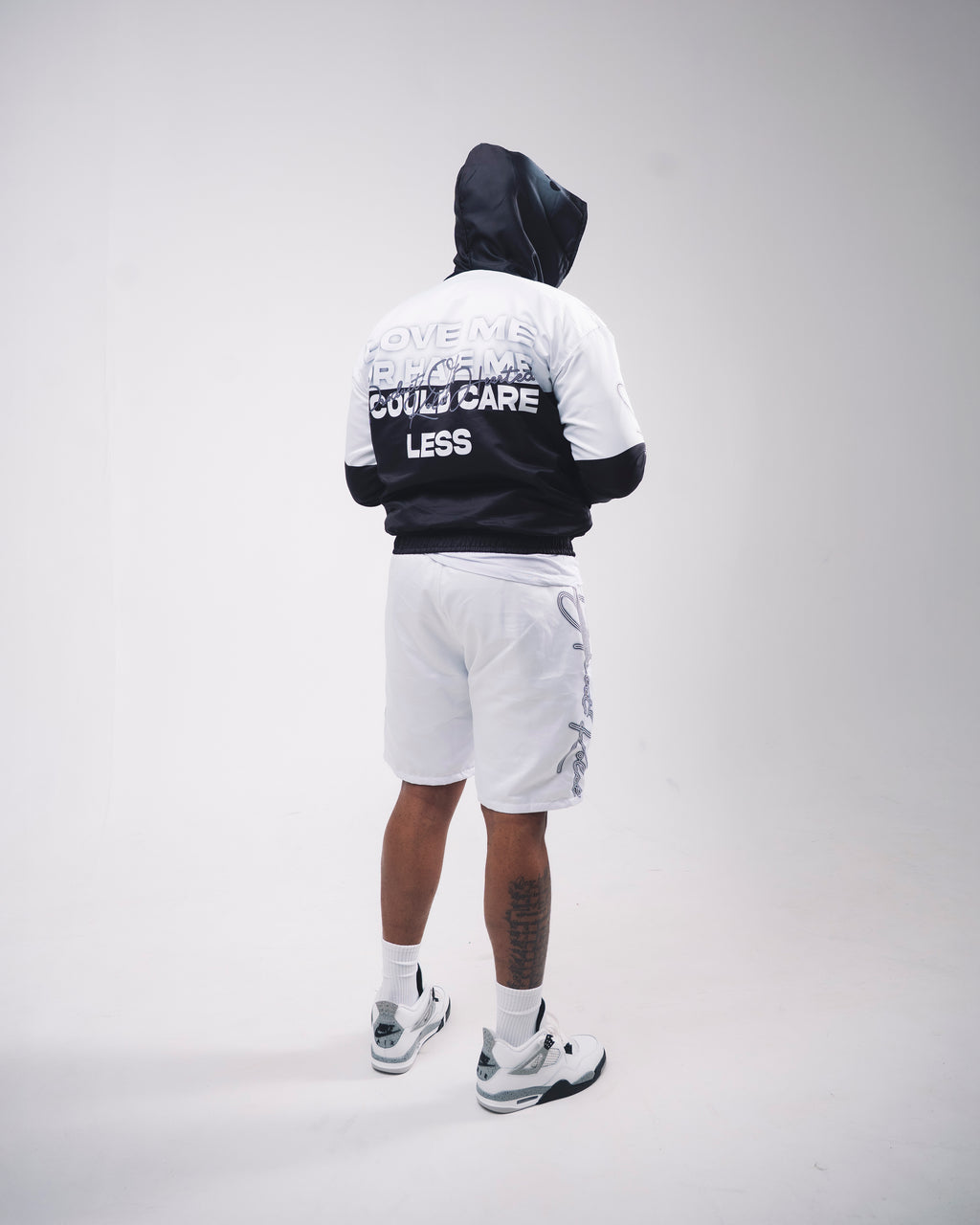 KOLDHEARTED Black Windbreaker Sets