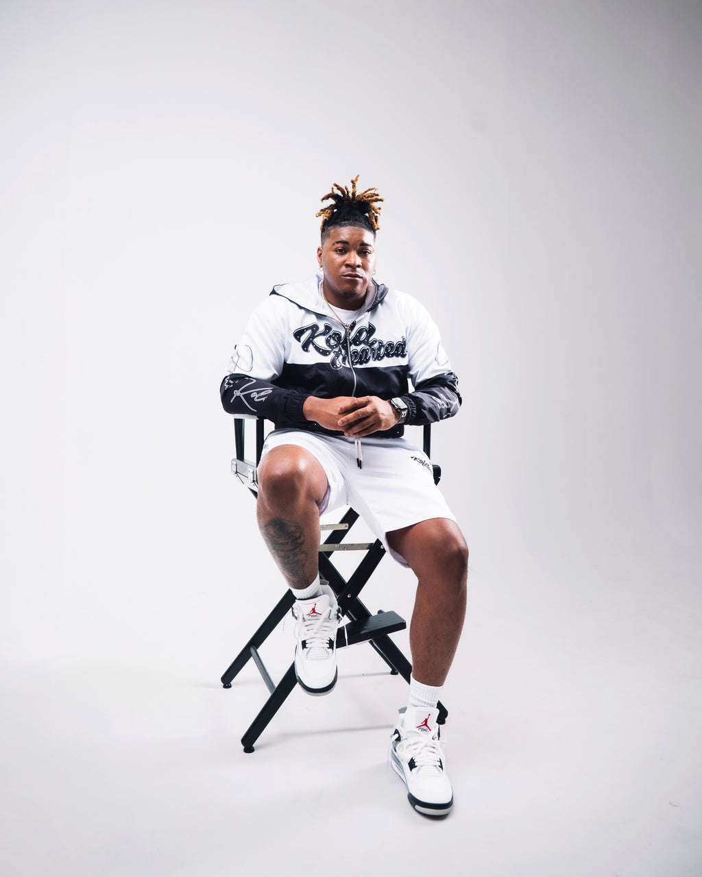 KOLDHEARTED Black Windbreaker Sets