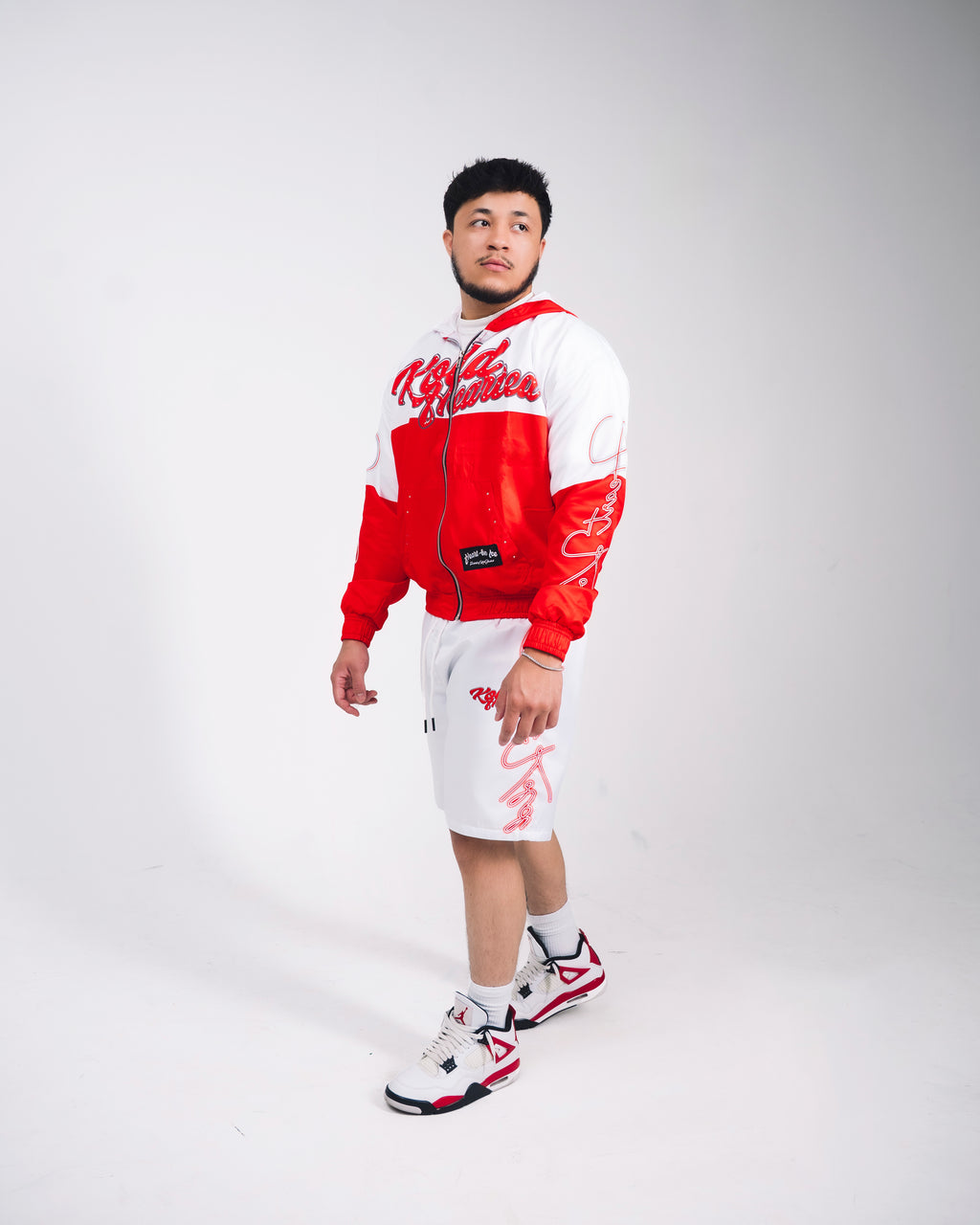 KOLDHEARTED Red Windbreaker Sets